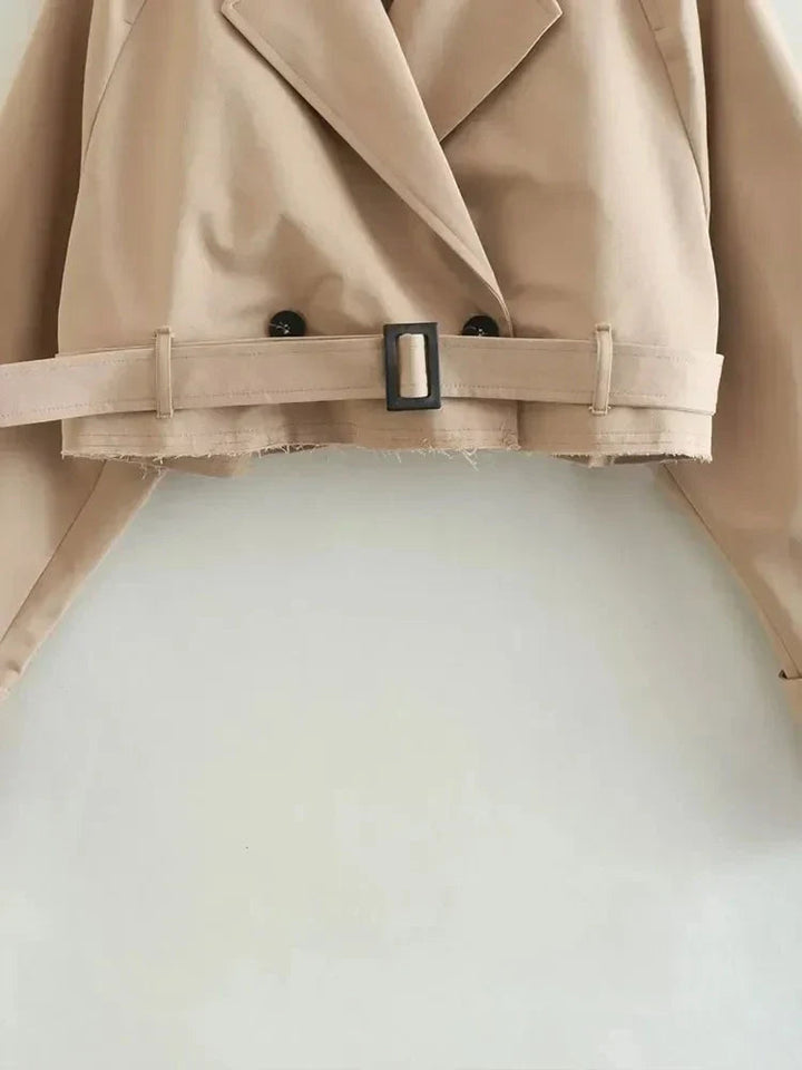 Levoire | Veste Trench Crop Pour Femmes Pour Chaque Occasion