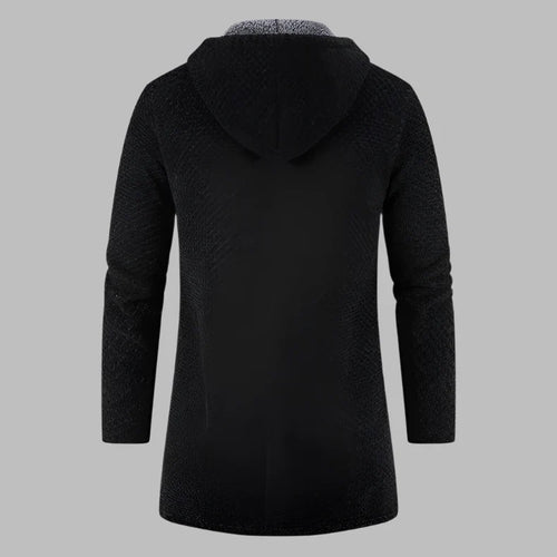Levoire | Pull À Capuche Pour Hommes Avec Coupe Longue Et Fermeture Éclair