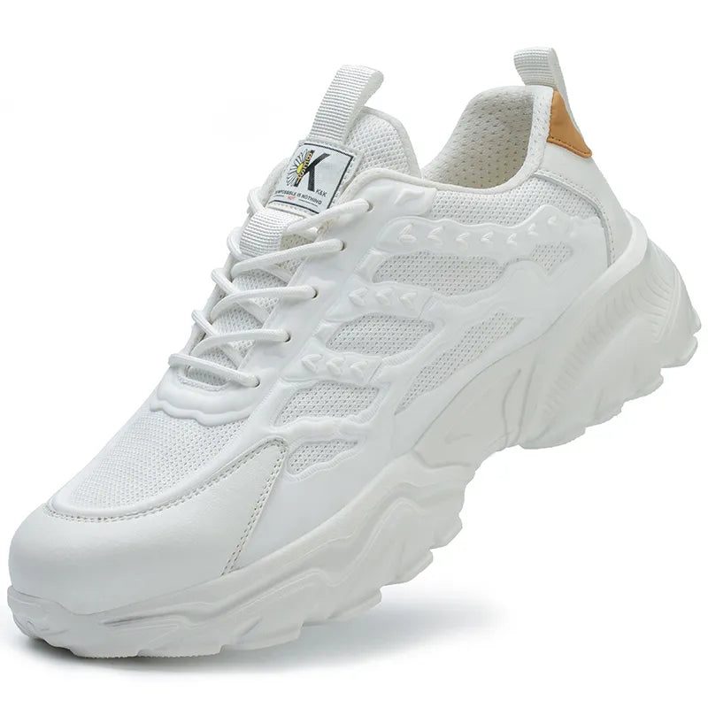 Levoire | Chaussures De Sécurité À Bout En Acier Sécurité Et Style Blanc