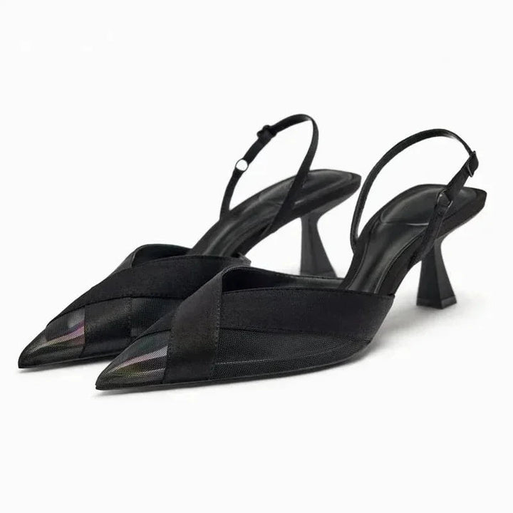Levoire | Élégantes Chaussures Slingback Confortables Noir