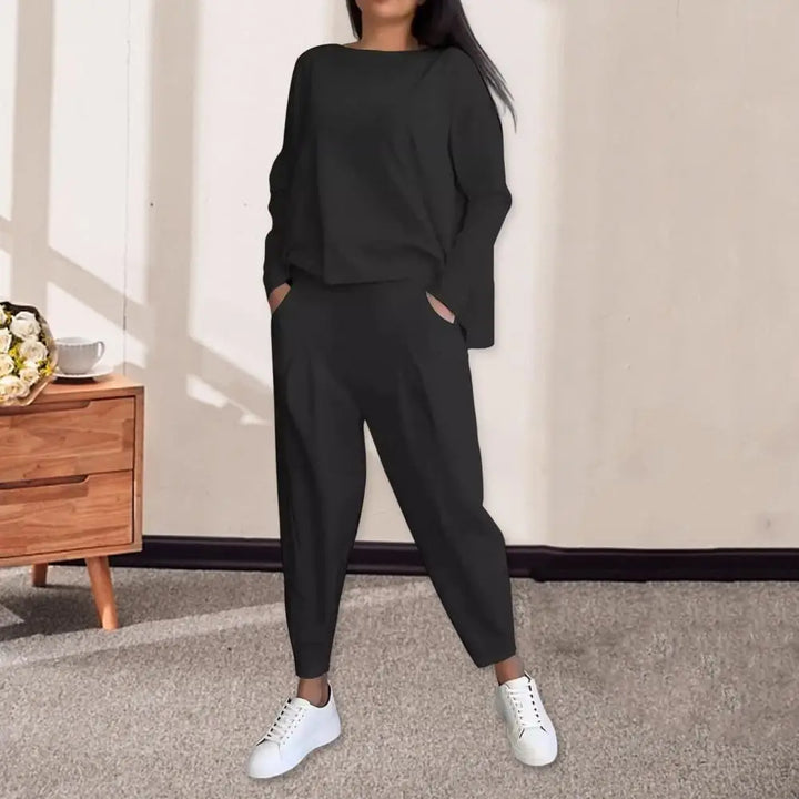 Levoire | Ensemble Fitness Femme Manches Longues Pantalon