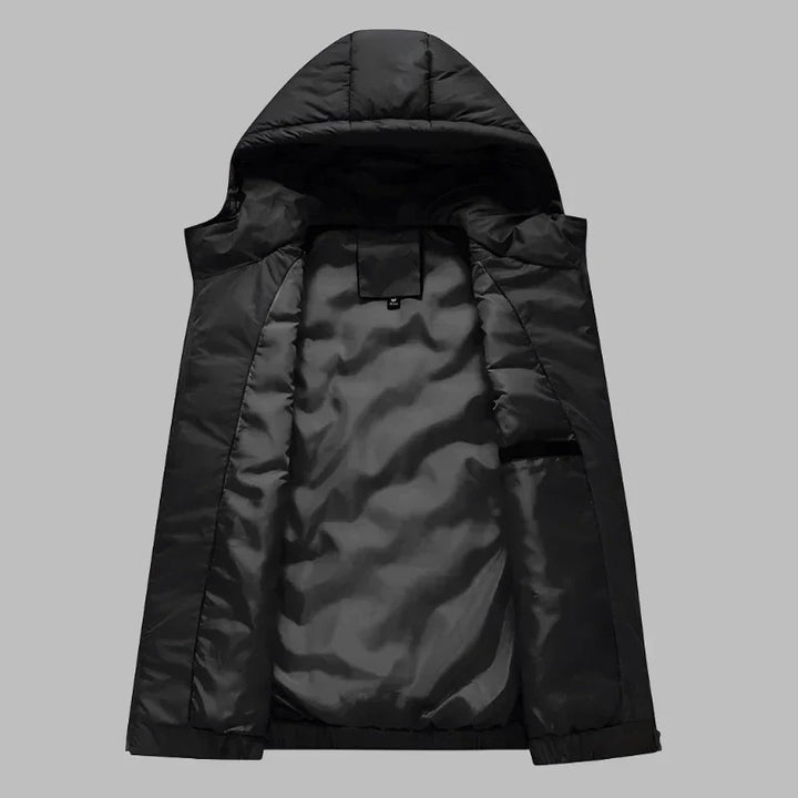 Levoire | Veste Intermédiaire Ultralégère Matelassée Avec Capuche Pour Hommes