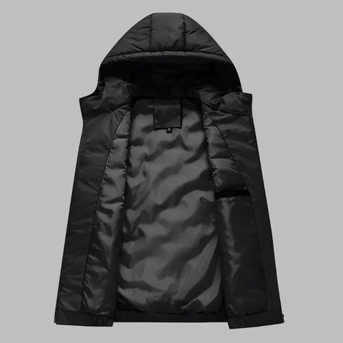 Levoire | Veste Intermédiaire Ultralégère Matelassée Avec Capuche Pour Hommes