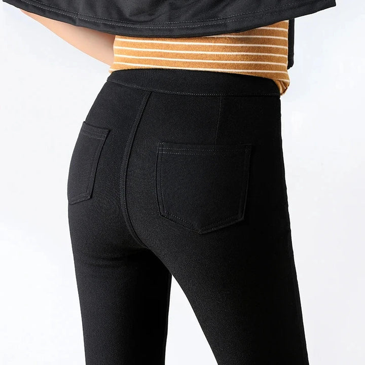 Levoire | Pantalon D'Été Élastique Stretch Tendance En Coupe Skinny Confortable