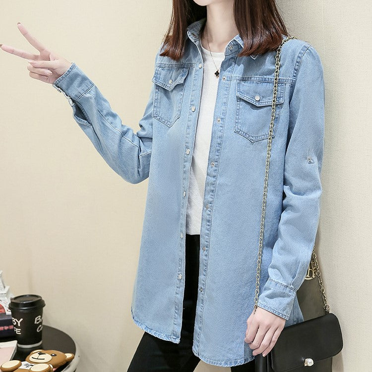 Levoire | Veste En Jean Longue