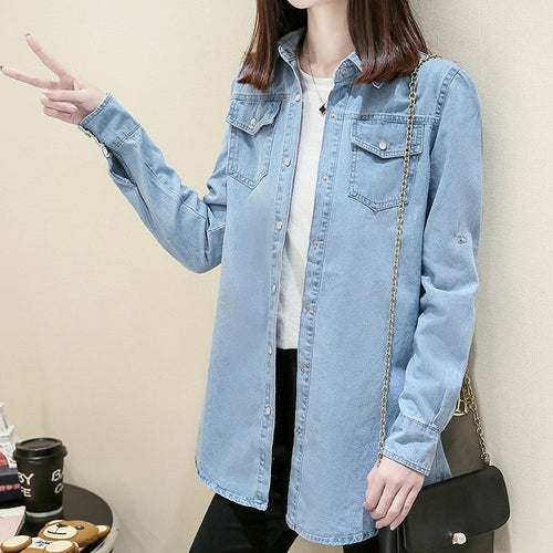 Levoire | Veste En Jean Longue