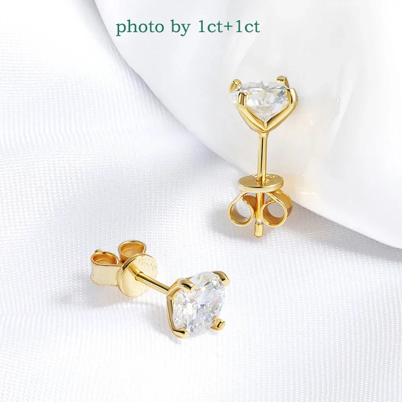 Levoire | Boucles D'Oreilles Moissanite S925 0,8ct et 0,8ct