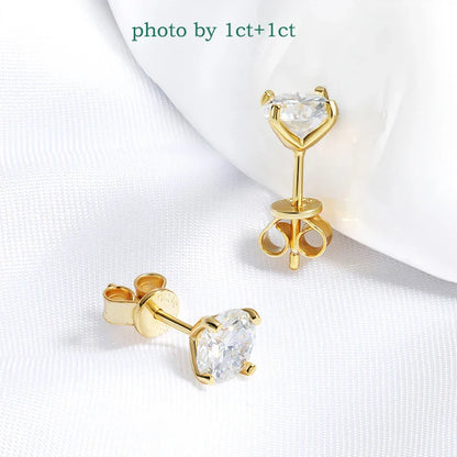 Levoire | Boucles D'Oreilles Moissanite S925 0,8ct et 0,8ct