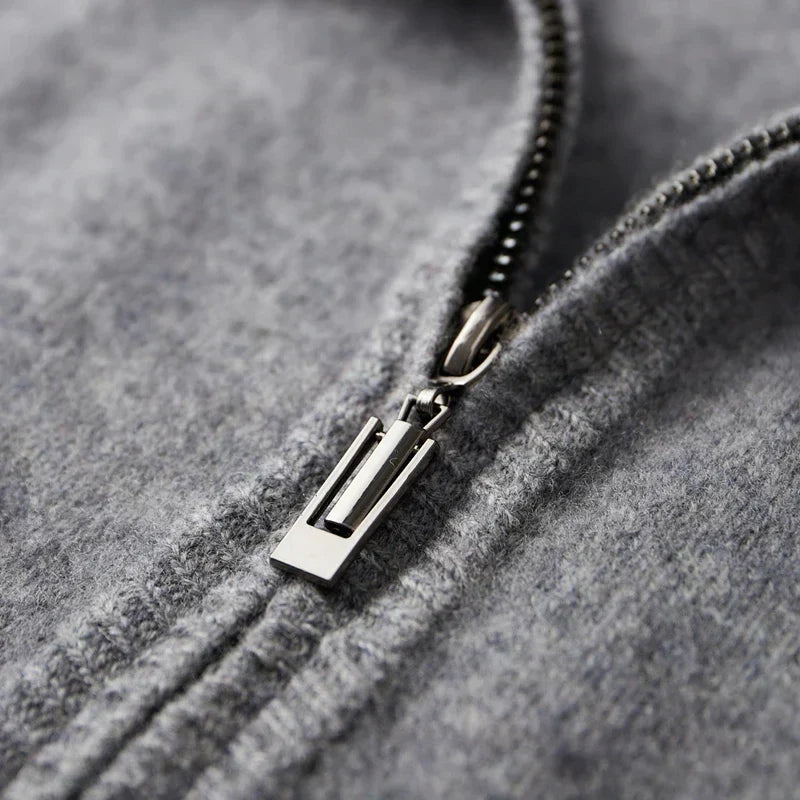 Levoire | Veste Zippée Avec Sensation De Cachemire