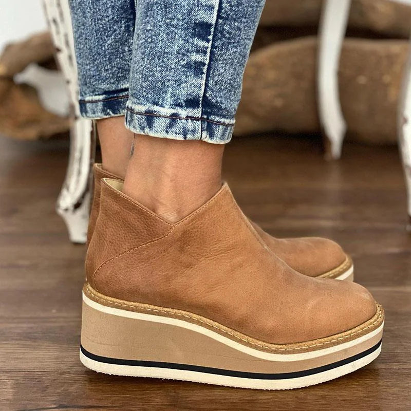 Levoire | Chaussures Robustes Confortables Pour Un Usage Quotidien Braun