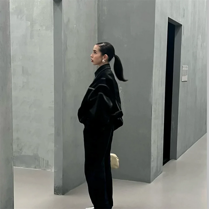 Levoire | Veste Cropped De Récolte De Vin Élégante