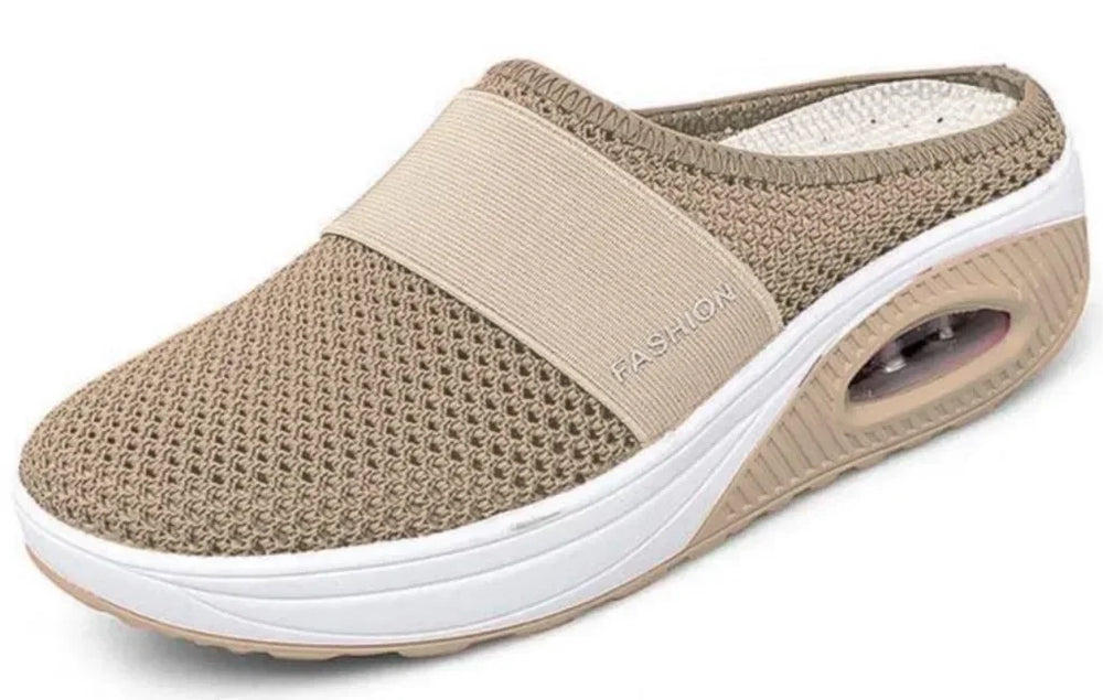 Levoire | Mules D'Été Grande Taille Khaki