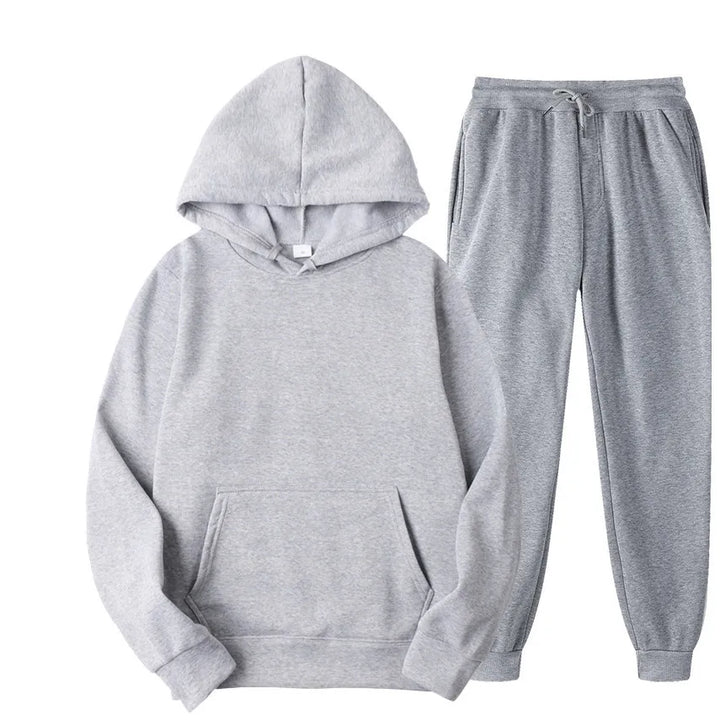 Levoire | Rennokit Ensemble De Sport Bicolore Satin Pour Hommes Gris
