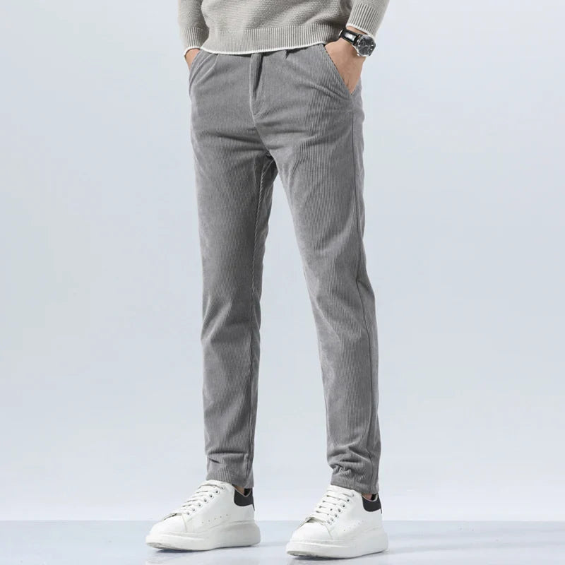 Levoire | Pantalons en velours Gris