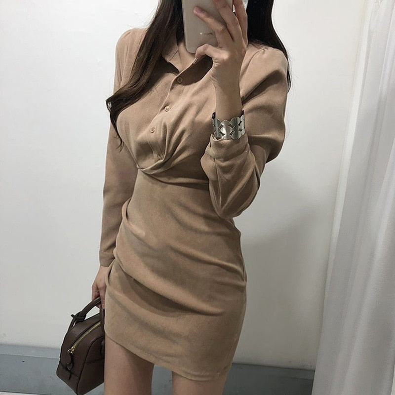 Levoire | Robe Bandage Taille Haute Élégante