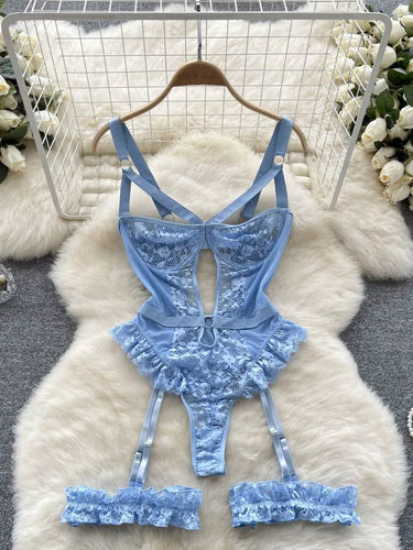 Levoire | Bodystocking En Dentelle Transparente