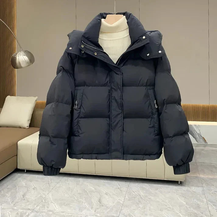 Levoire | Manteau Au Design Classique Noir