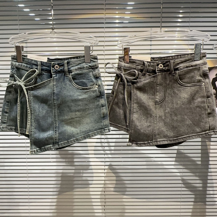Levoire | Short En Denim Pantalons X Jupe