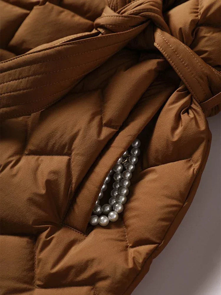 Levoire | Veste Ceinturée À Manches Longues Avec Poches