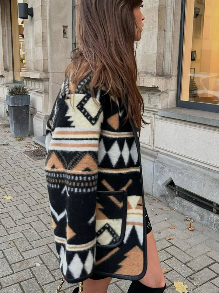 Levoire | Veste Géométrique Pour Femmes