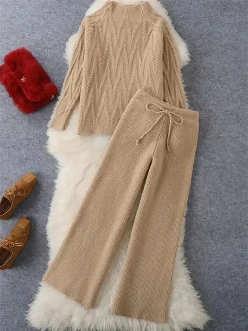 Levoire | Pull 2 Pièces Set Braun