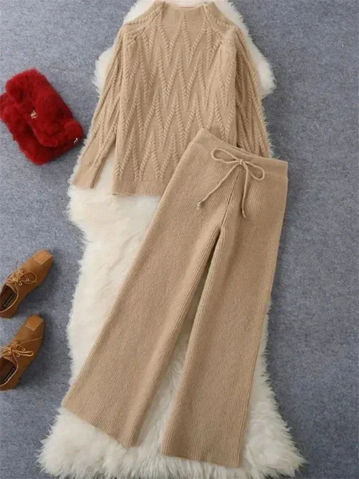 Levoire | Pull 2 Pièces Set Braun