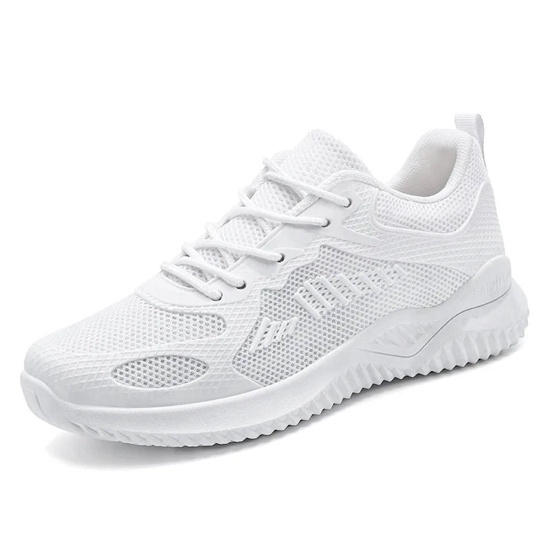 Levoire | Baskets Sportives À Lacets Pour Femmes Blanc