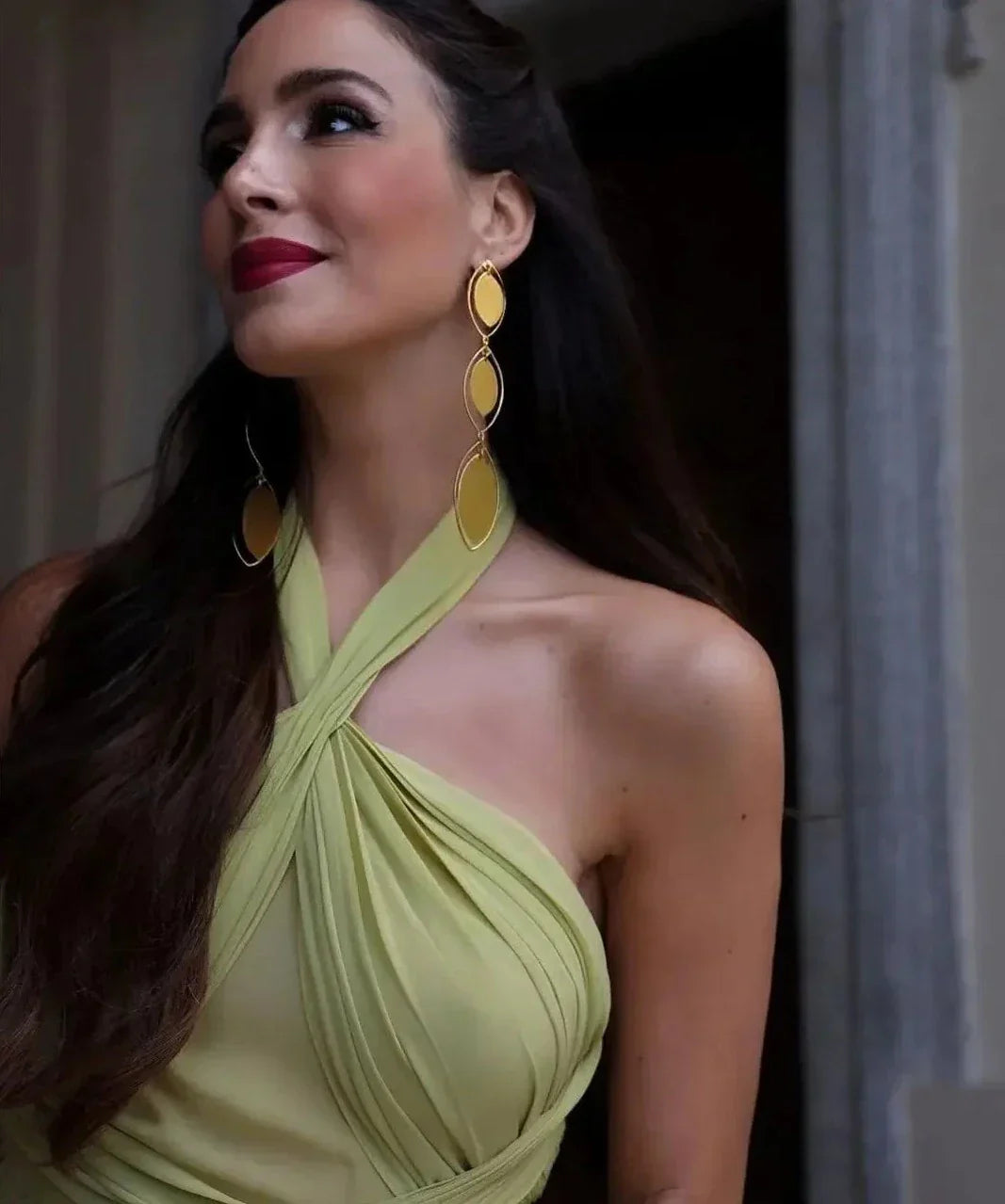 Levoire | Col Rond Dos Sidé Fente Maxime Robe