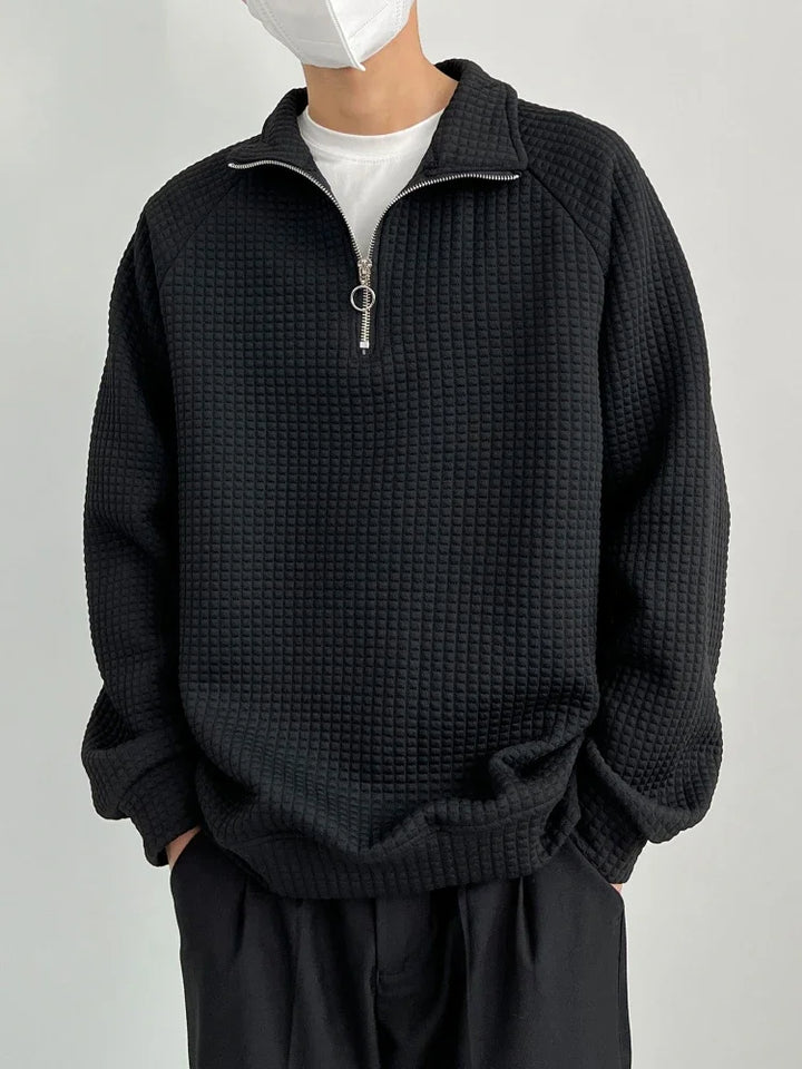 Levoire | Pull Décontracté Pour Homme Confortable Avec Fermeture Éclair