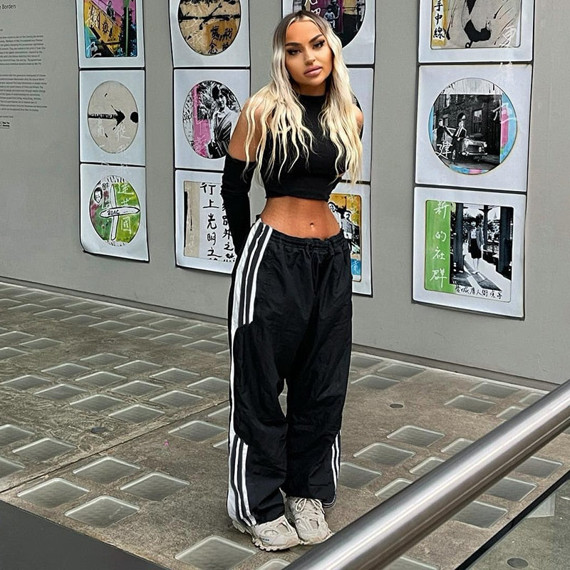 Levoire | Pantalon De Jogging Élégant Et Stylé Pour Femmes Noir 2
