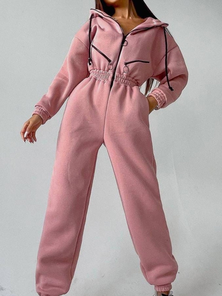 Levoire | Sweat À Capuche Homesuit - Un Body Élégant Rose clair
