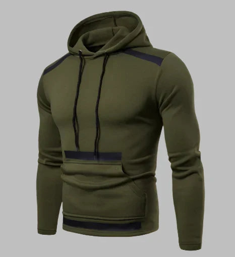 Levoire | Pull À Capuche Pour Hommes Avec Capuche Pour Le Temps Libre Vert olive