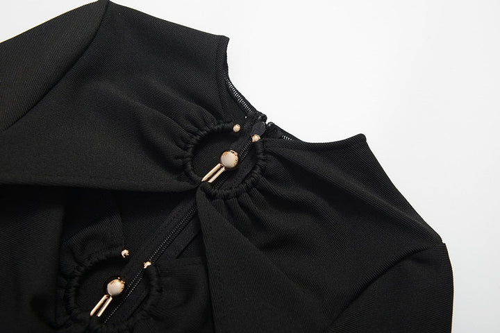 Levoire | Robe Mini Holometalliringer À Épaule Dénudée