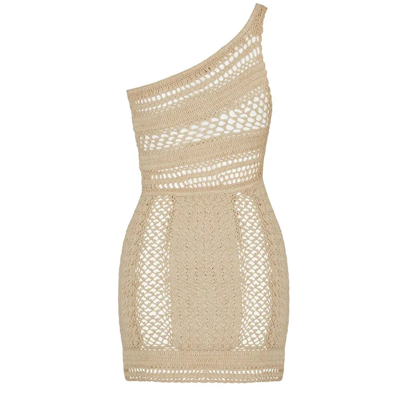 Levoire | Robes Mini Transparente À Rayures
