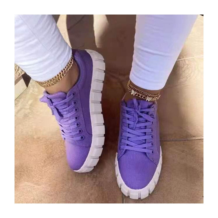 Levoire | Chaussures de sport pour femmes Blanche et Lilas