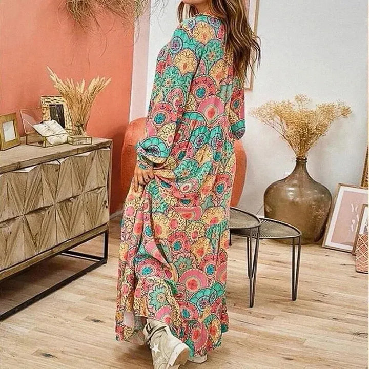 Levoire | Robe Maxi Imprimée À Motif Floral
