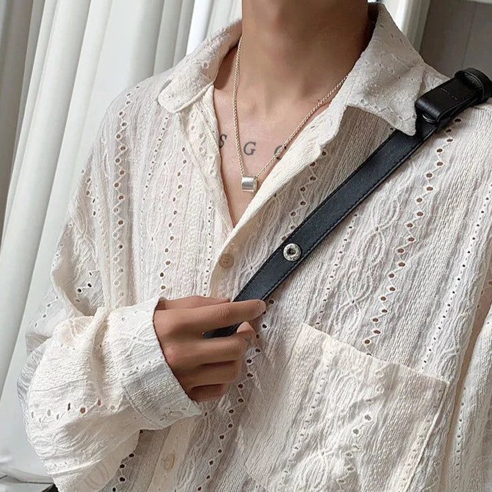 Levoire | Mode Chemises À Manches Longues Pour Hommes
