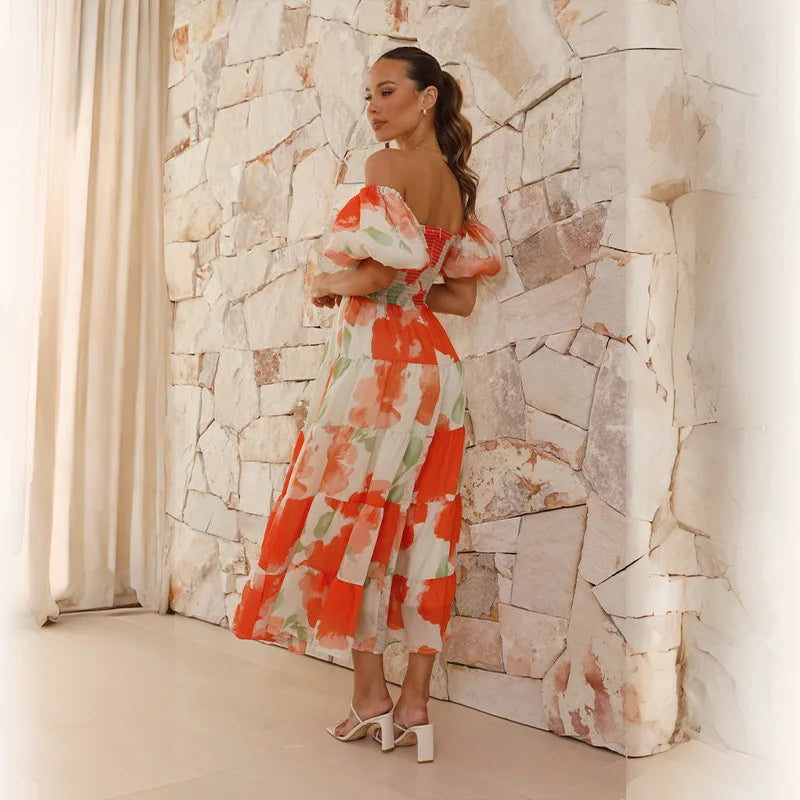 Levoire | Robe maxi florale pour femme