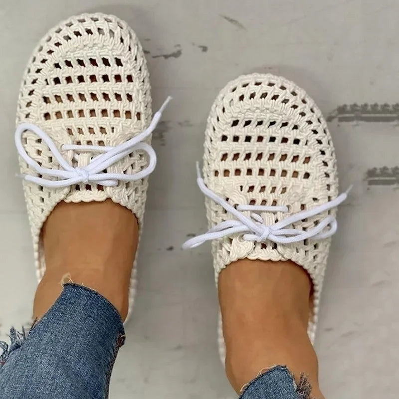 Levoire | Chaussure De Randonnée Respirante Pour Femmes Loafer Blanc