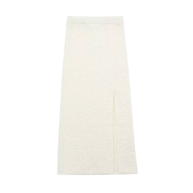 Levoire | Mon Synthétique Fourrure Topper & Robes Maxi Taille Haute Ensemble