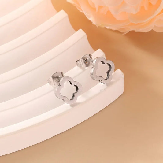 Levoire | Bracelet Floral Inox S4-2 pièces-argenté