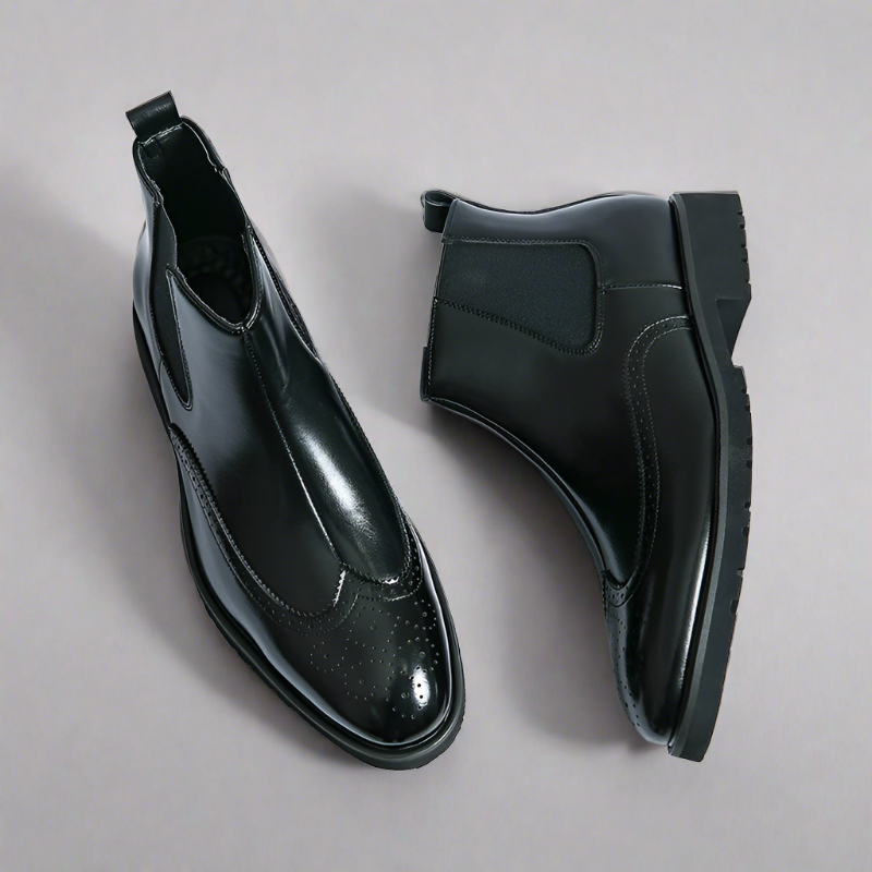 Levoire | Albertinelli Bottes Chelsea en Cuir