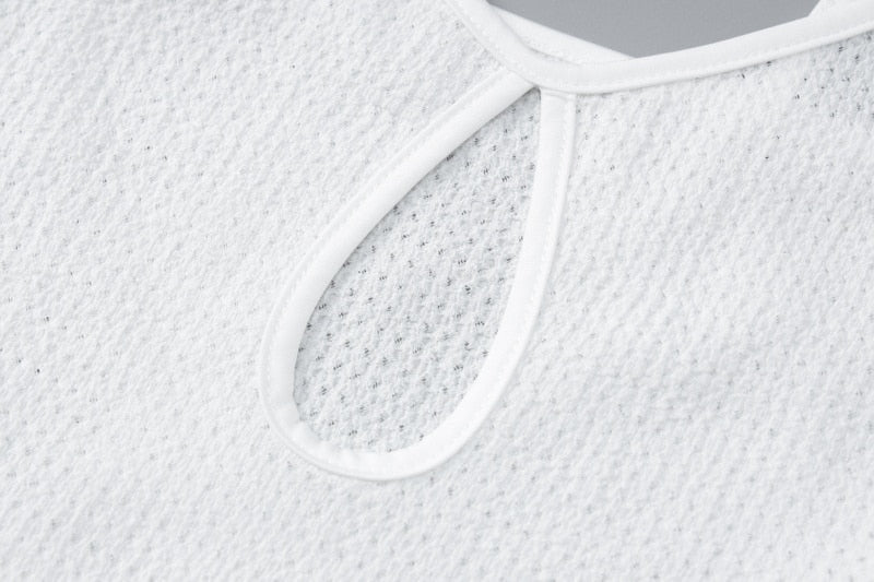 Levoire | Ensemble Spaghetti Creux Et Jupe Courte