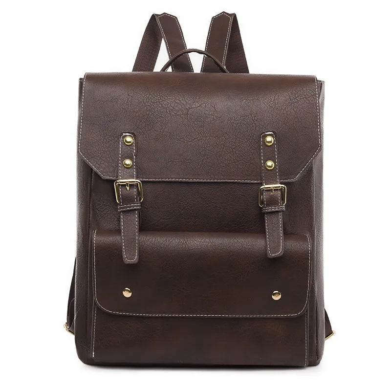 Levoire | Sac Intemporel Avec Boucle Et Rabat Pour Les Voyages Et L'Ordinateur Portable Café