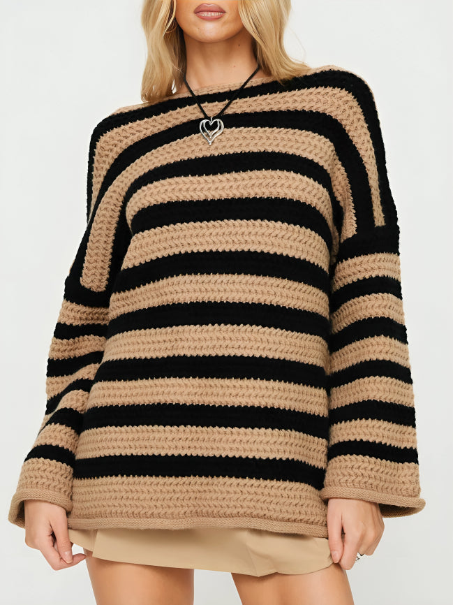 Levoire | Robe d'hiver tendance et élégante Marron