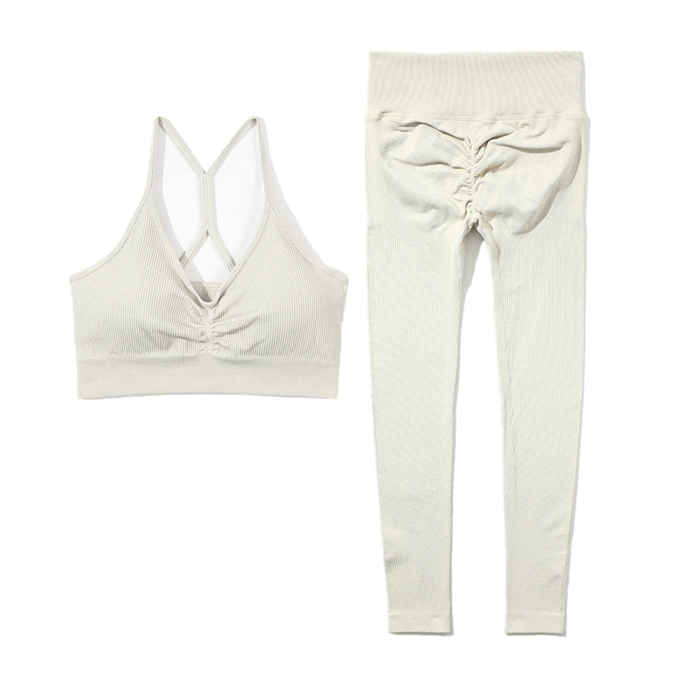 Levoire | Ensemble De Sport Complet Couleur crème