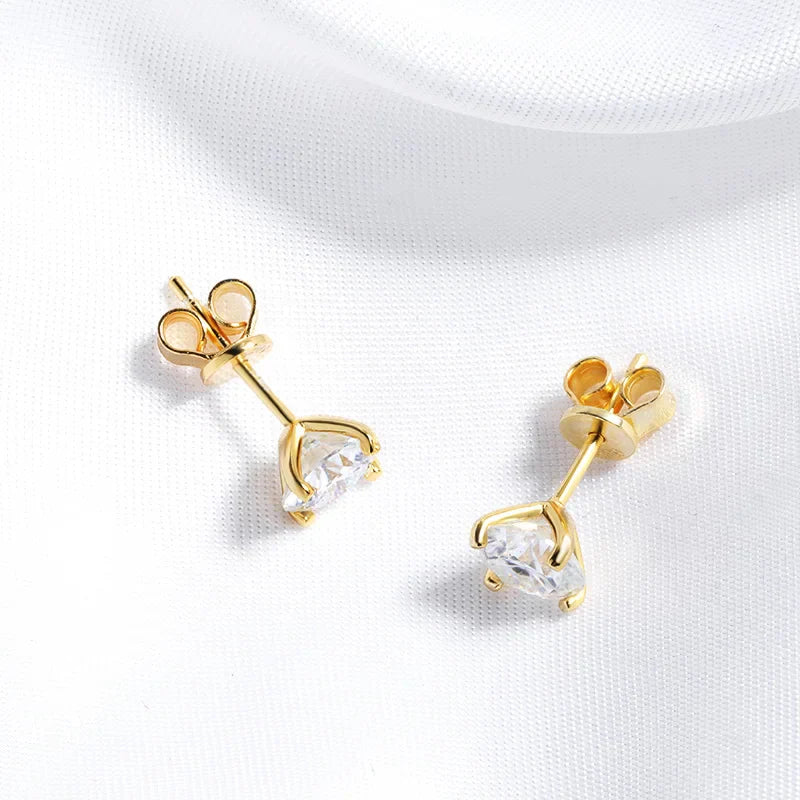 Levoire | Boucles D'Oreilles Moissanite S925 2ct et 2ct