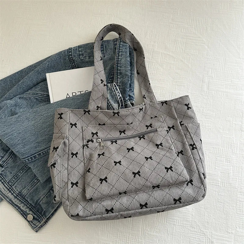 Levoire | Sac De Transport Rembourré Avec Motif À Nœuds Pour Femmes