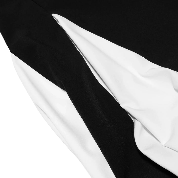 Levoire | Robe Maxi Splice Dos Nu Épaule Dénudée