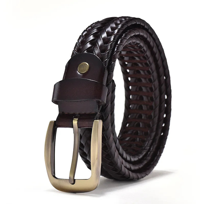 Levoire | Ceintures en cuir pour hommes (vintage) Café